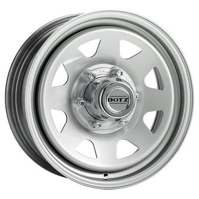 DOTZ OPKNS schwarz/silber 6.0Jx15 5x139.7 ET45