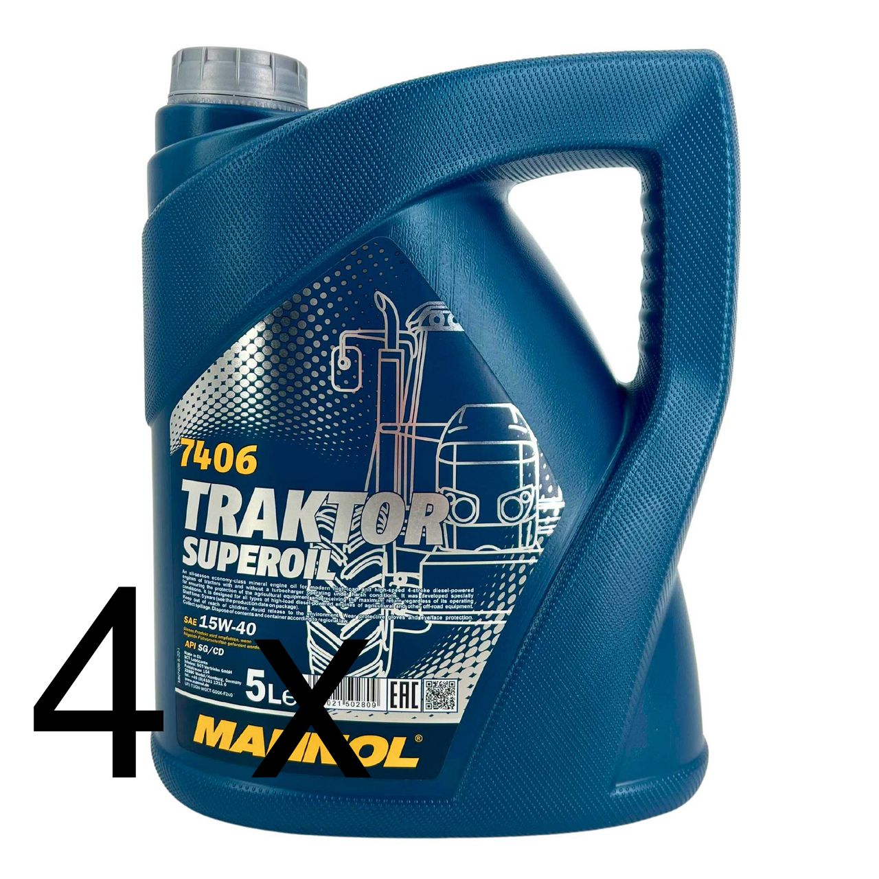 Mannol Traktor Superoil 15W-40 4x5 Liter