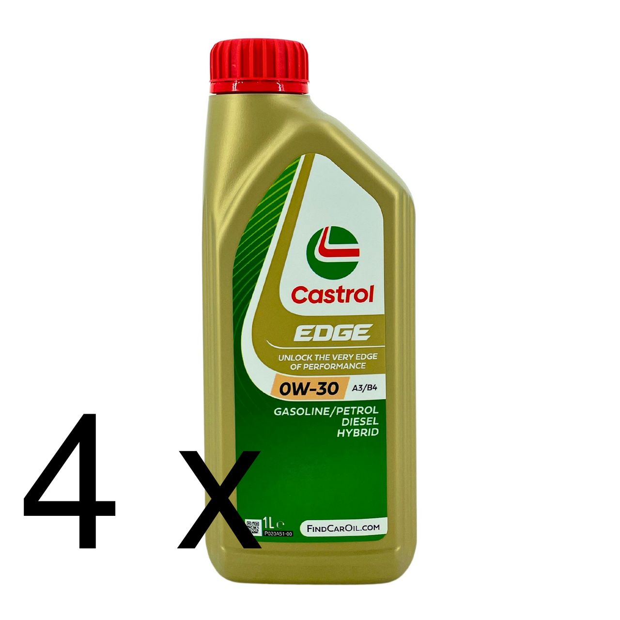 Castrol Edge 0W-30 A3/B4 4x1 Liter