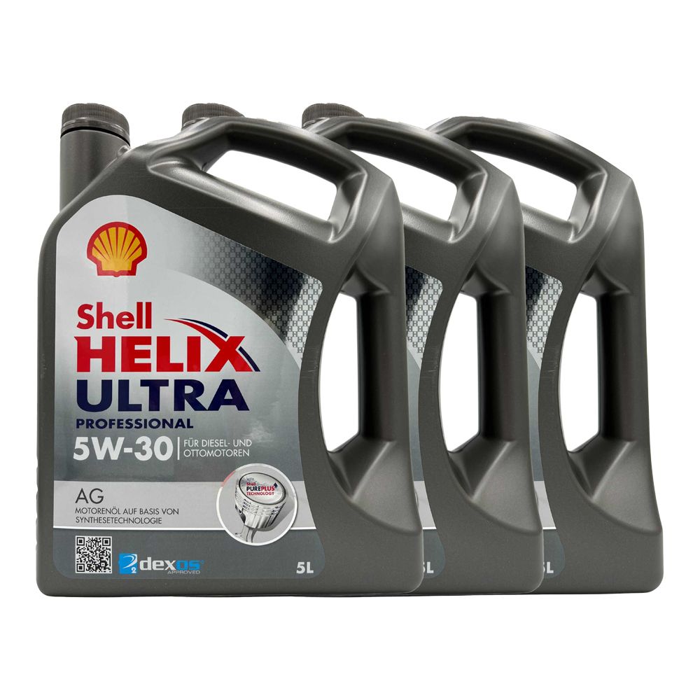 Shell Helix Ultra Professional AG 5W-30 3x5 Liter