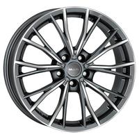 MAK MARK gun metal mirror face 7.5Jx17 5x112 ET24