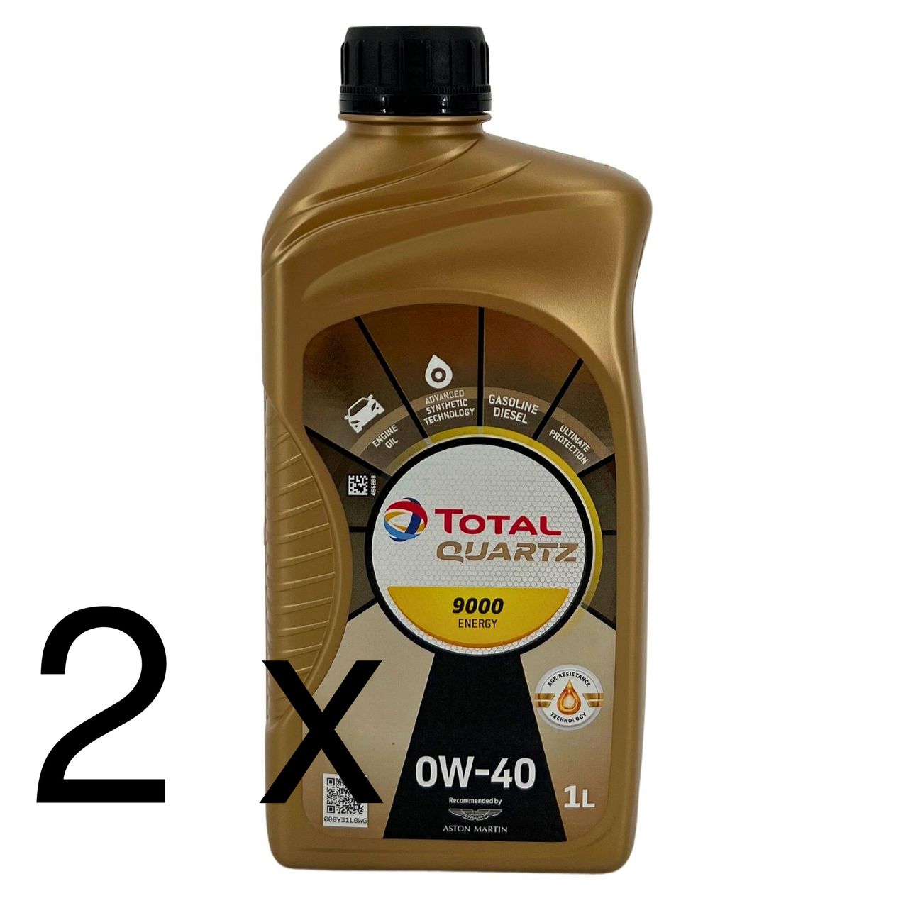 Total Quartz 9000 Energy 0W-40 2x1 Liter