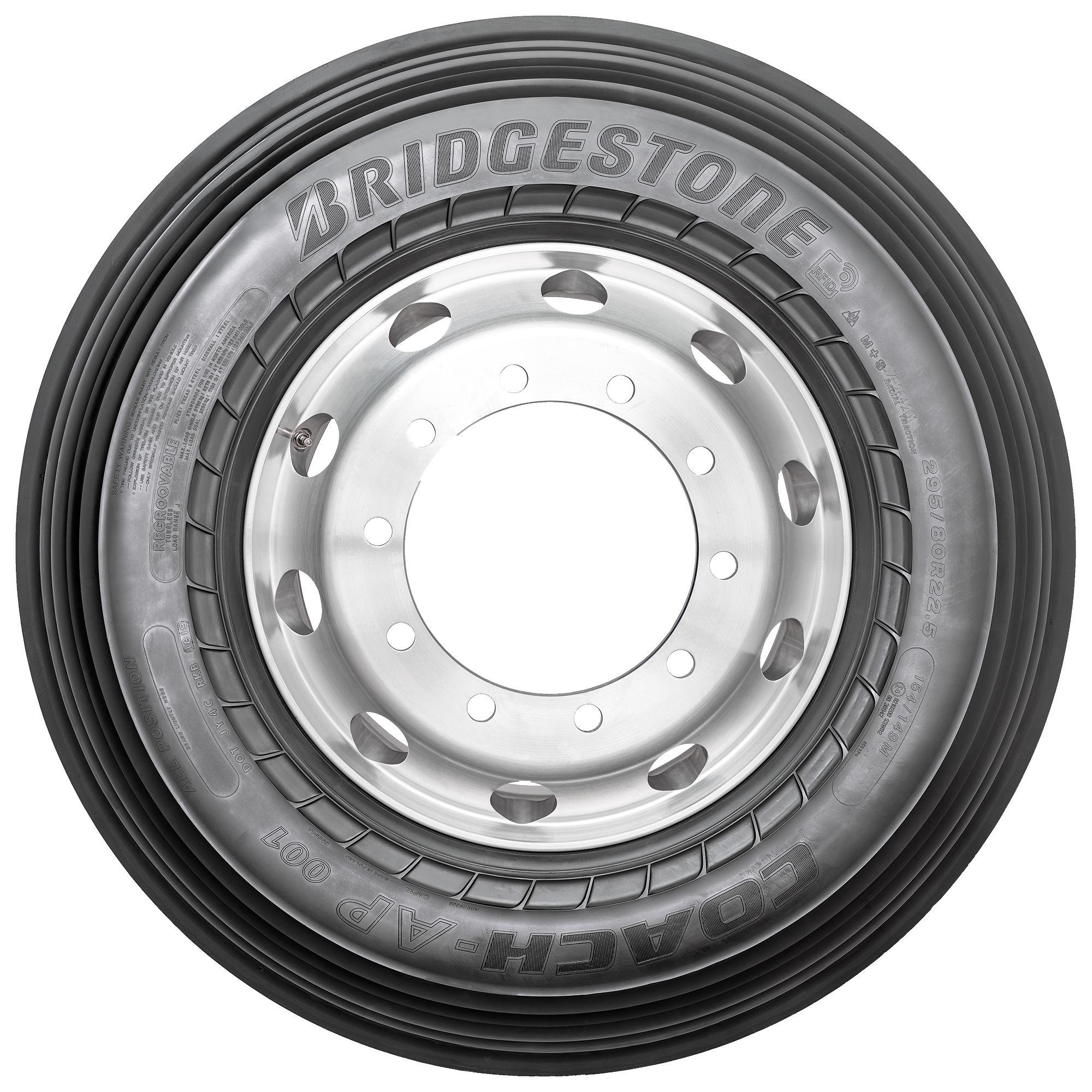 BRIDGESTONE 295/80 R 22.5 TL 154/149M COACH-AP 001 M+S 3PMSF RFID