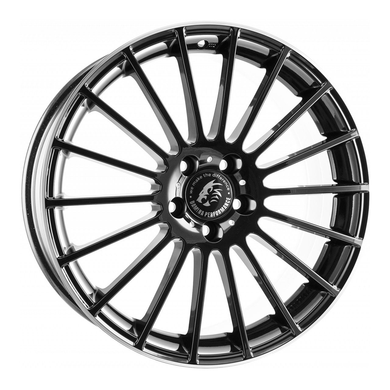 DAMINA PERFORMANCE DM07 black lip 8.0Jx18 5x112 ET45