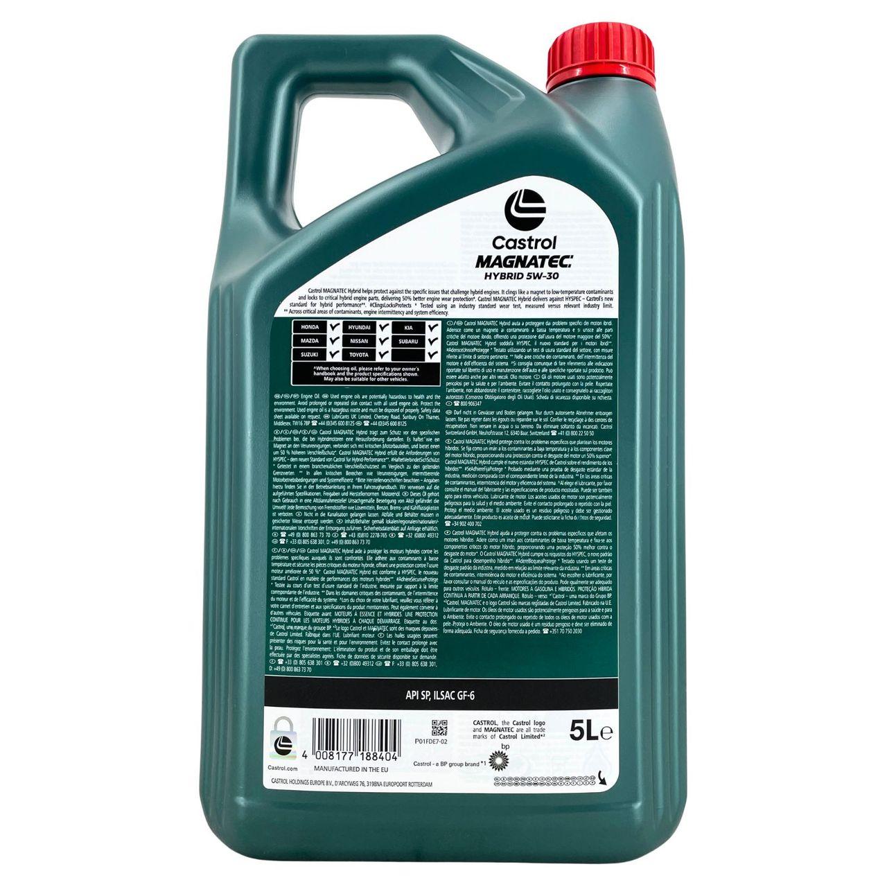 Castrol Magnatec Hybrid 5W-30 5 Liter