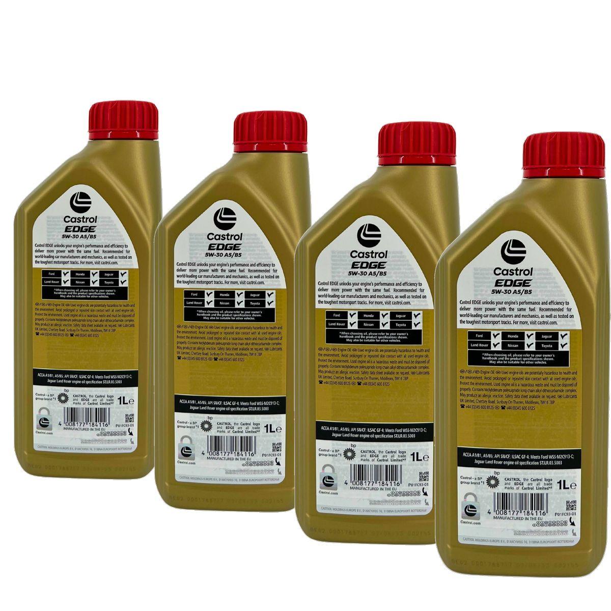 Castrol Edge 5W-30 A5/B5 4x1 Liter