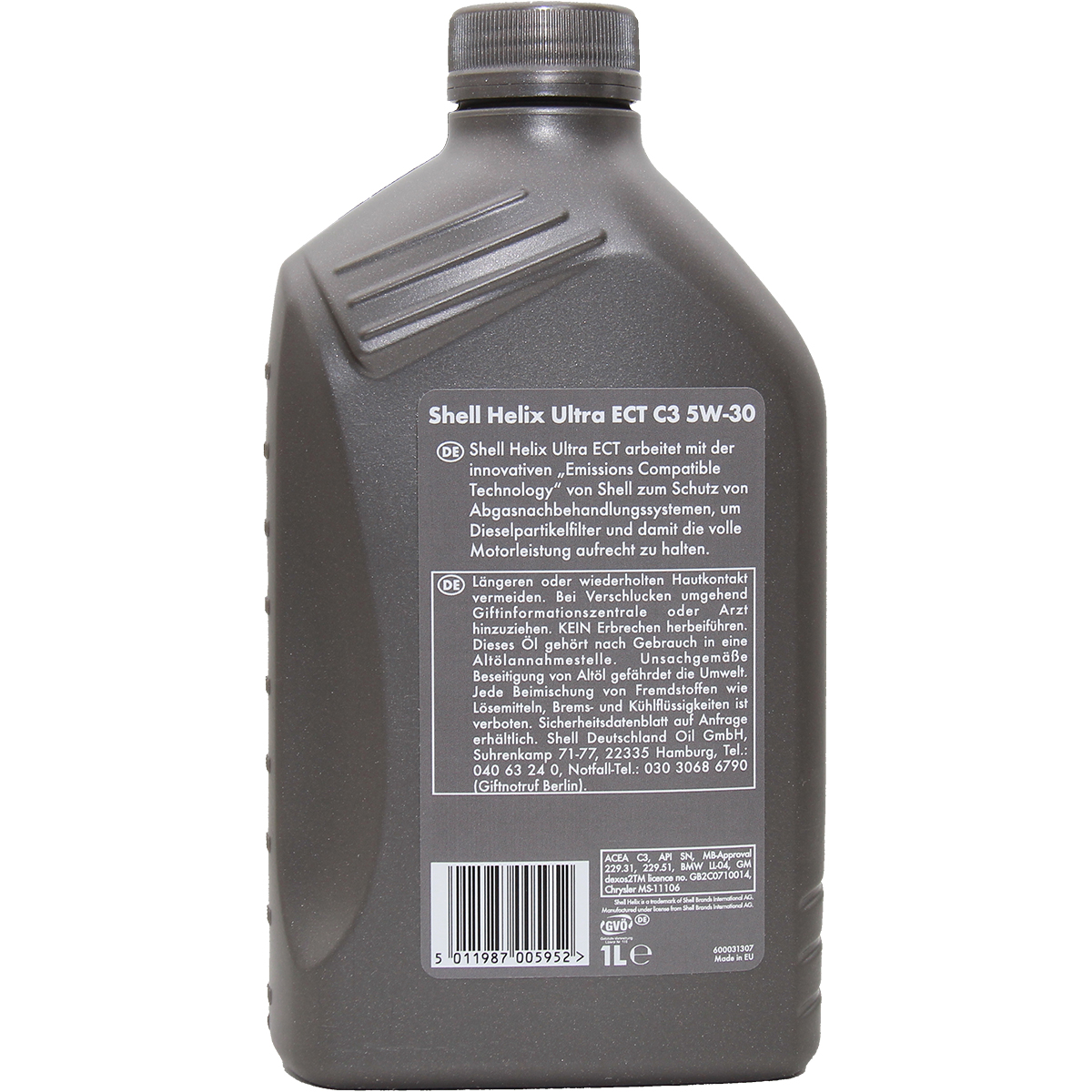 Shell Helix Ultra ECT C3 5W-30 1 Liter