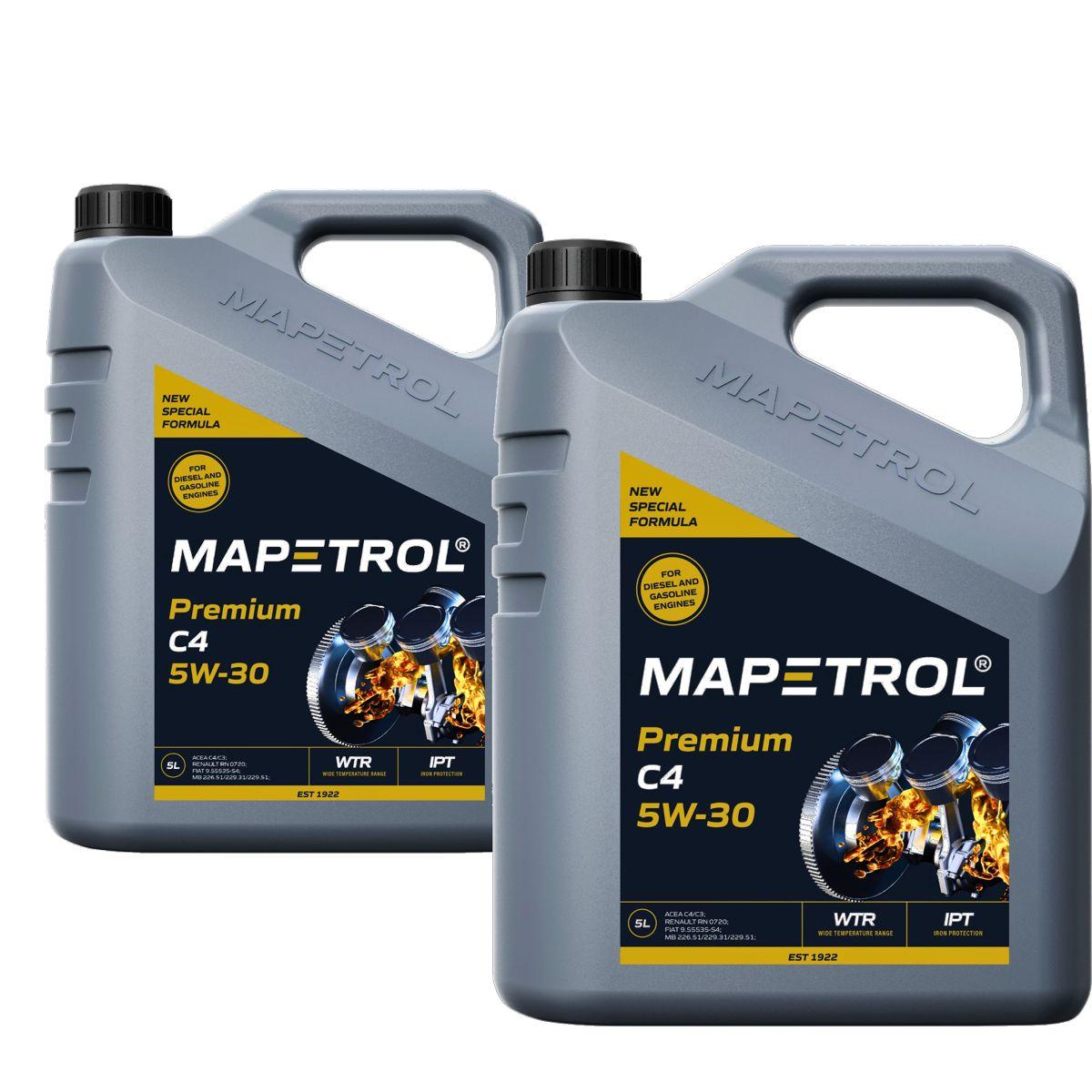 Mapetrol Premium C4 5W-30 2x5 Liter