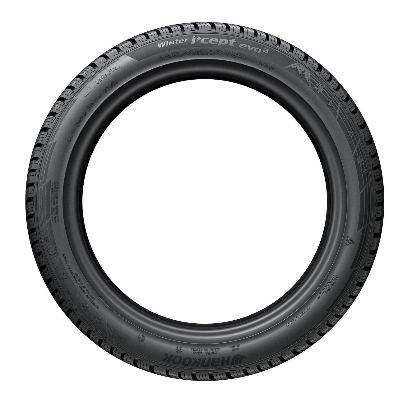 HANKOOK WINTER I*CEPT EVO3 X (W330C) HRS 245/50R19 105V HRS XL BSW