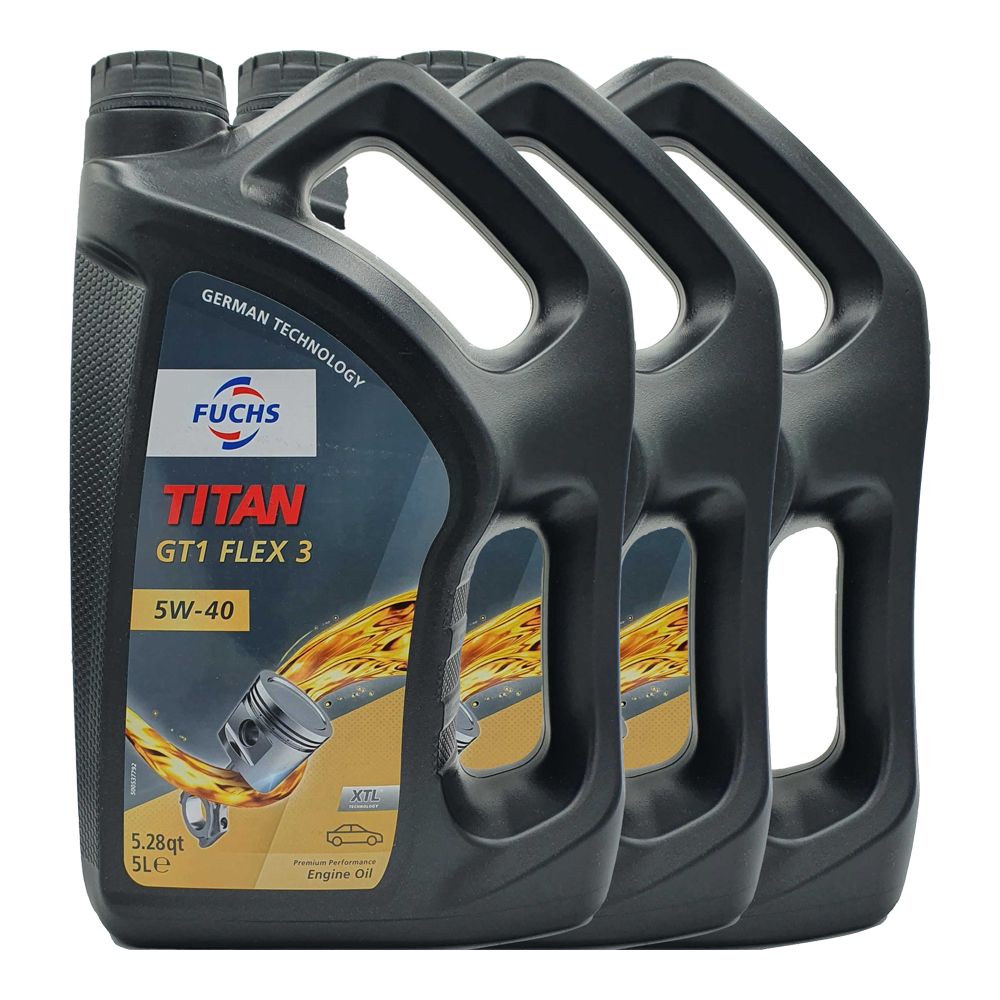 Fuchs Titan GT1 Flex 3 5W-40 3x5 Liter