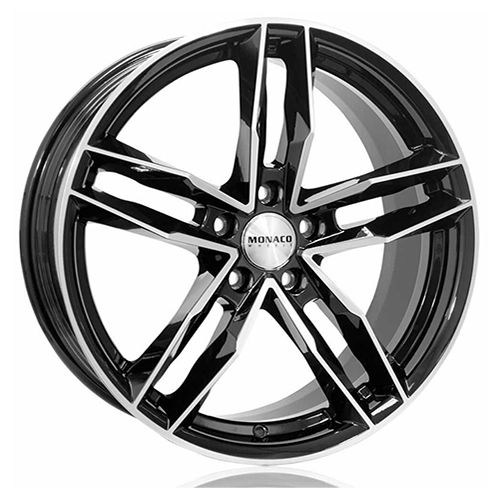 MONACO WHEELS MONACO RR8M black gloss polished 8.0Jx18 5x112 ET30
