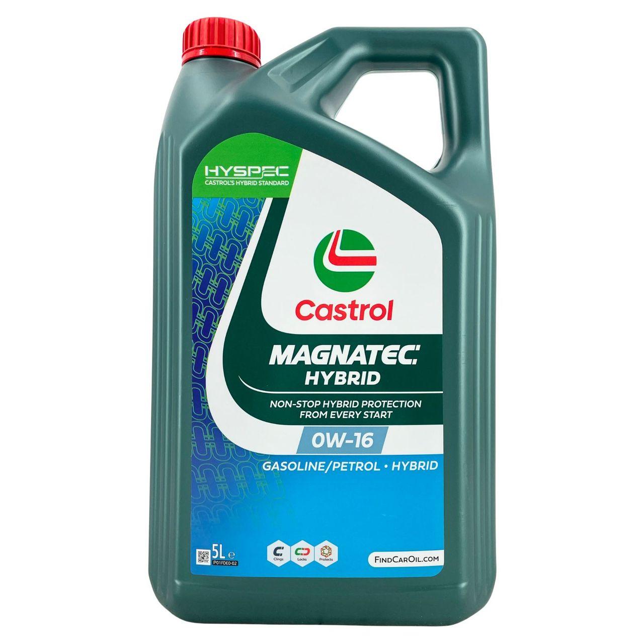 Castrol Magnatec Hybrid 0W-16 5 Liter