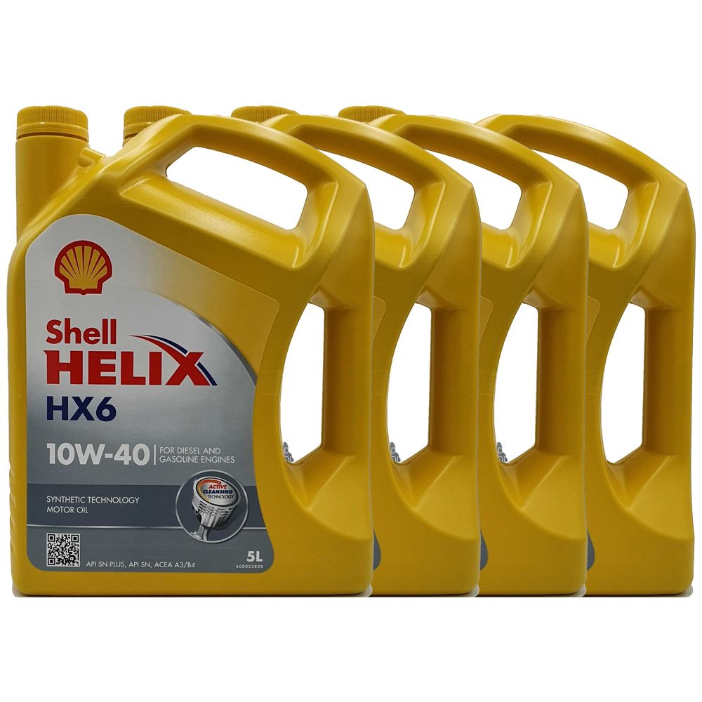 Shell Helix HX6 10W-40 4x5 Liter