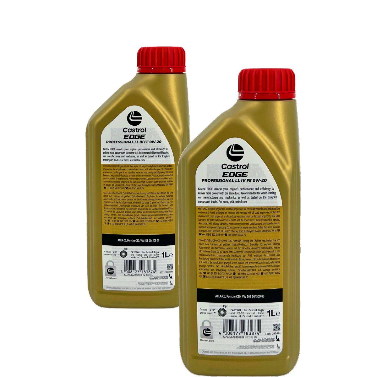Castrol Edge Professional LL IV FE 0W-20 2x1 Liter