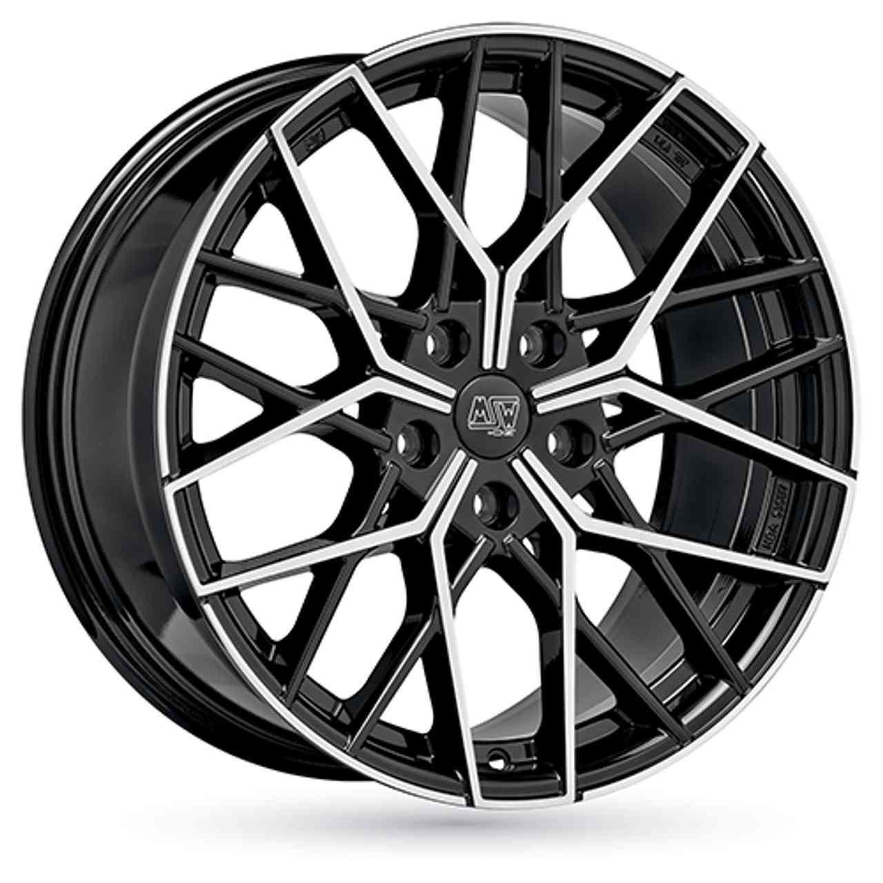 MSW (OZ) MSW 74 gloss black full polished 8.5Jx19 5x112 ET40