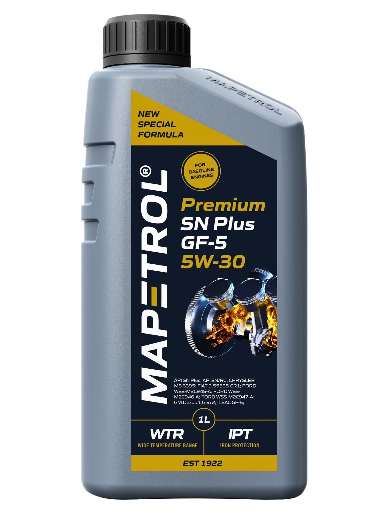 Mapetrol Premium SN Plus GF-5 5W-30 1 Liter