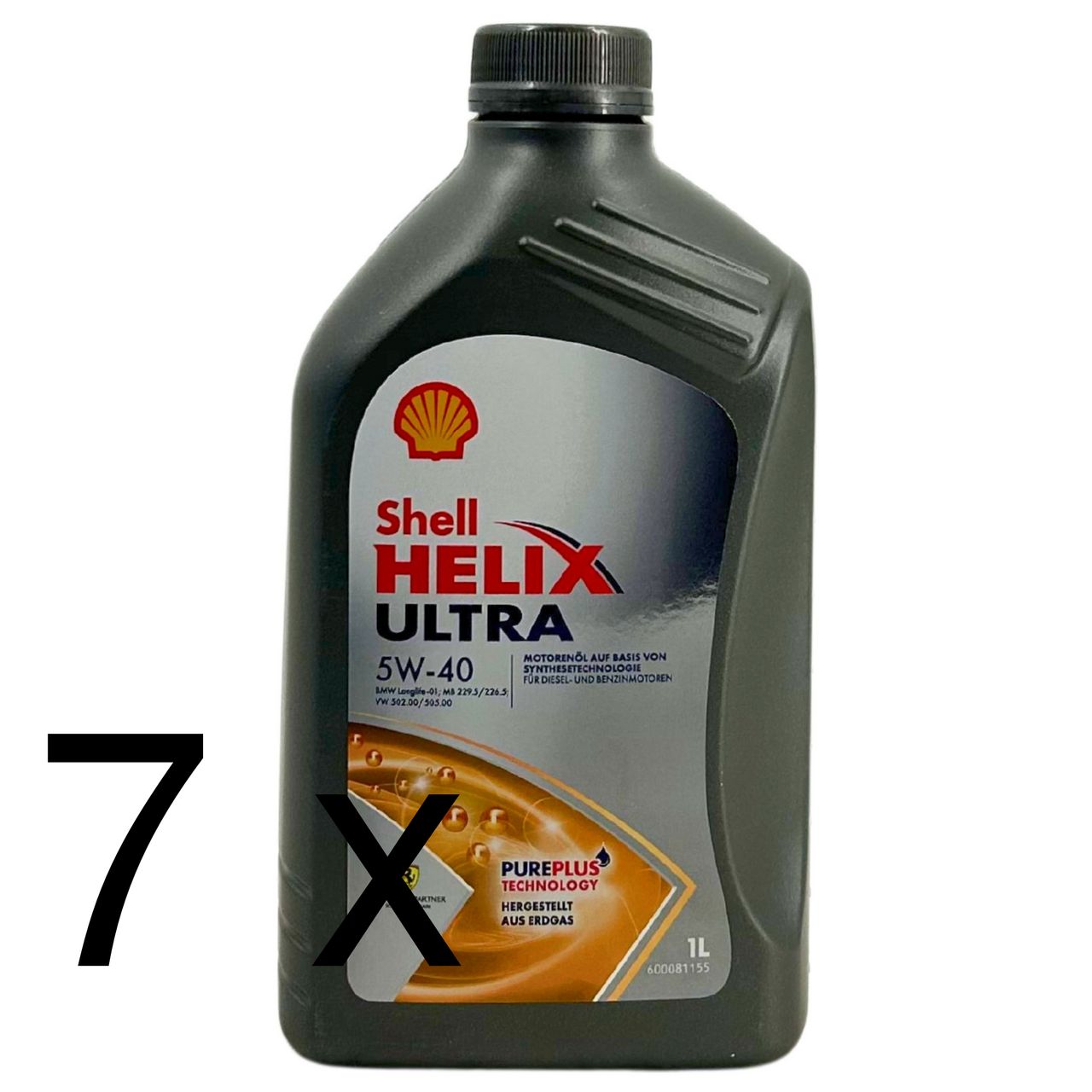 Shell Helix Ultra 5W-40 7x1 Liter