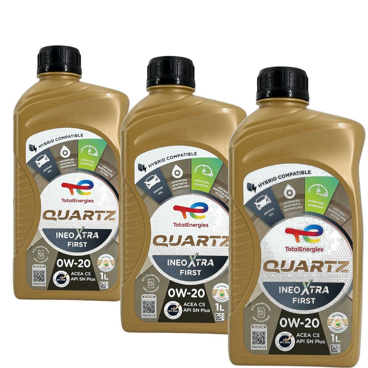 Total Quartz Ineo Xtra SDE 0W-20 3x1 Liter