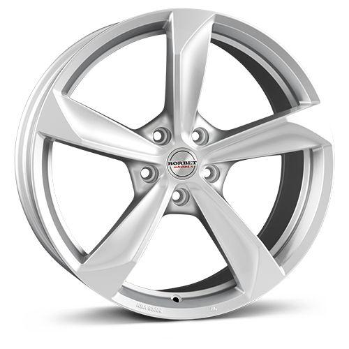 BORBET DESIGN S brillantsilber 10.0Jx22 5x112 ET35