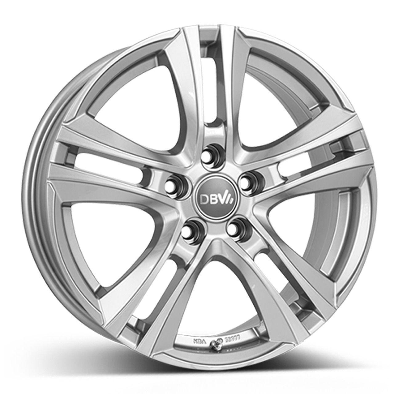DBV ANDORRA II hypersilber 6.5Jx16 5x114.3 ET50