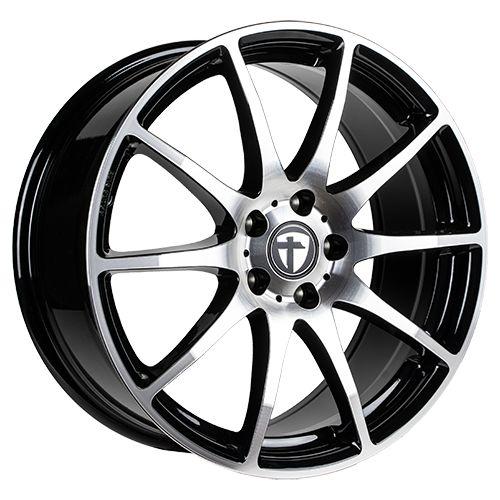 TOMASON TN1 black polished 6.5Jx16 5x114.3 ET45
