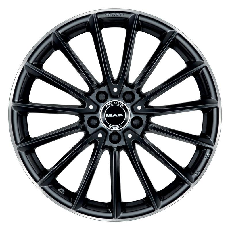 MAK KOMET gloss black mirror ring 10.0Jx21 5x112 ET22