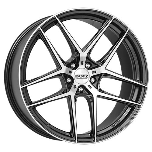 DOTZ LAGUNASECA DARK gunmetal frontpoliert 9.0Jx20 5x114.3 ET34 DOTZ LAGUNASECA DARK gunmetal frontpoliert 9.0Jx20 5x114.3 ET34