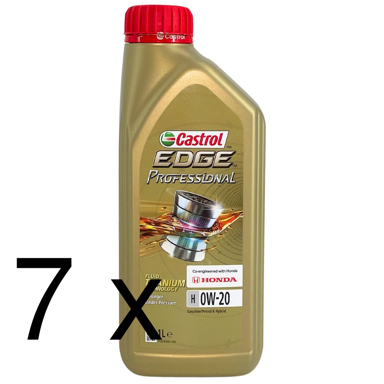 Castrol Edge Professional Fluid Titanium H 0W-20 7x1 Liter
