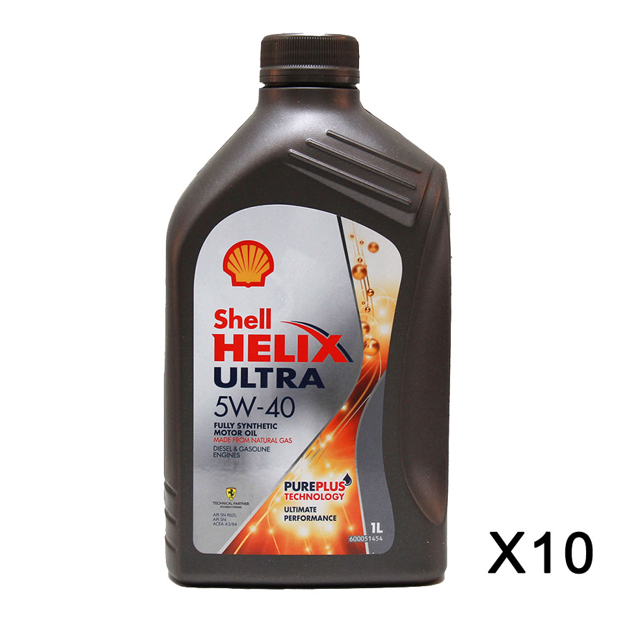 Shell Helix Ultra 5W-40 10x1 Liter