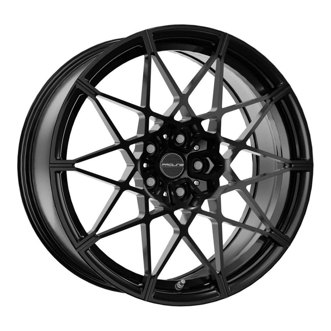 PROLINE PFM FORGED black glossy 9.5Jx20 5x112 ET20