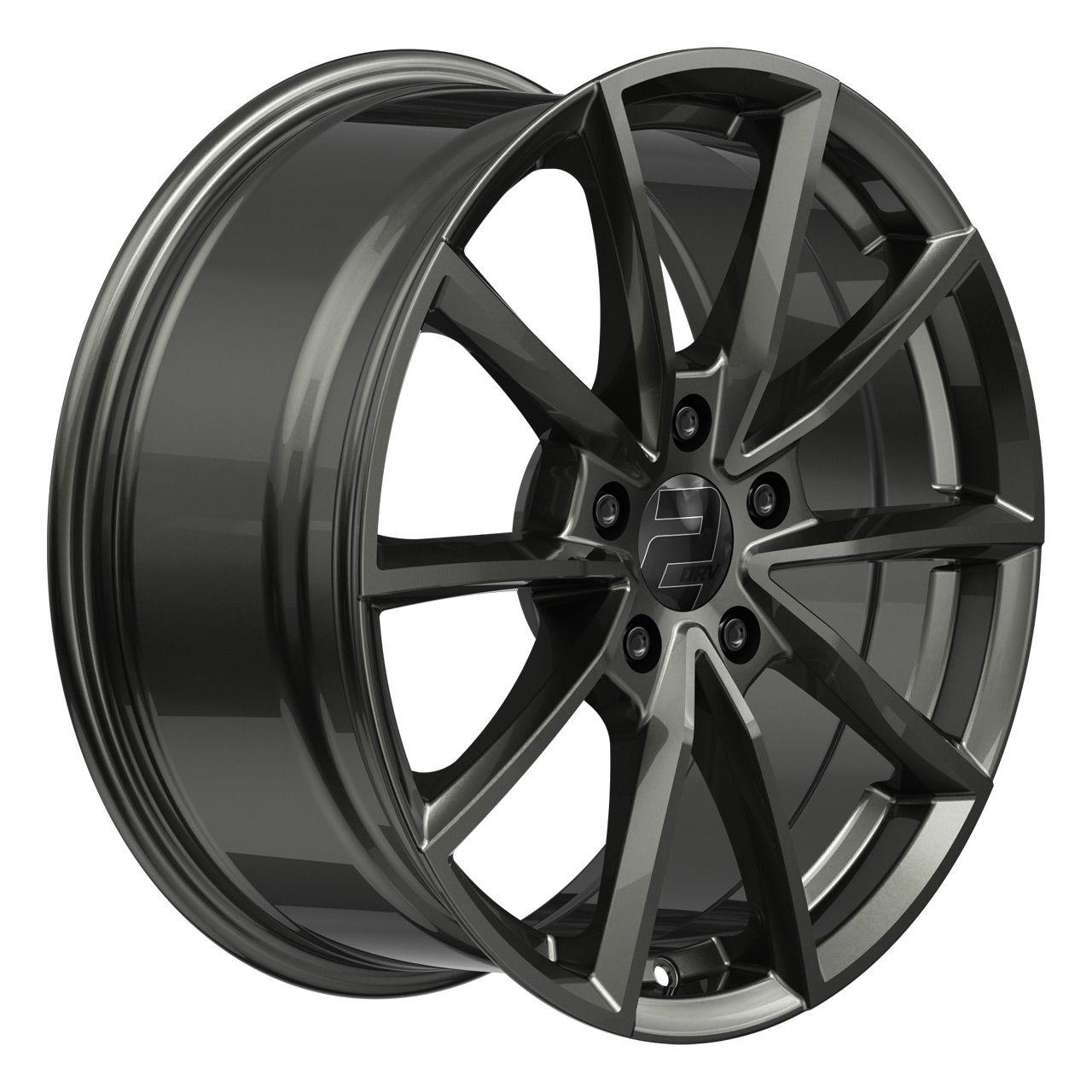 WHEELWORLD-2DRV WH28 Dark Gunmetal lackiert 7.5Jx17 5x112 ET45