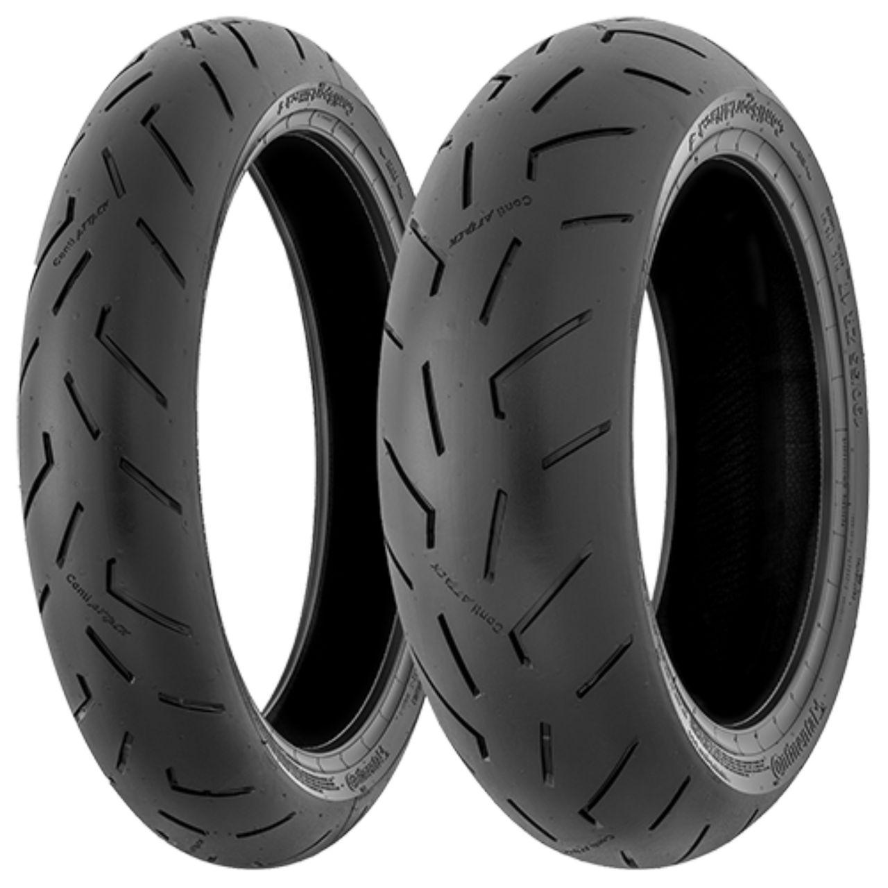 CONTINENTAL 120/70 ZR 17 M/C TL (58W) CONTISPORTATTACK 4