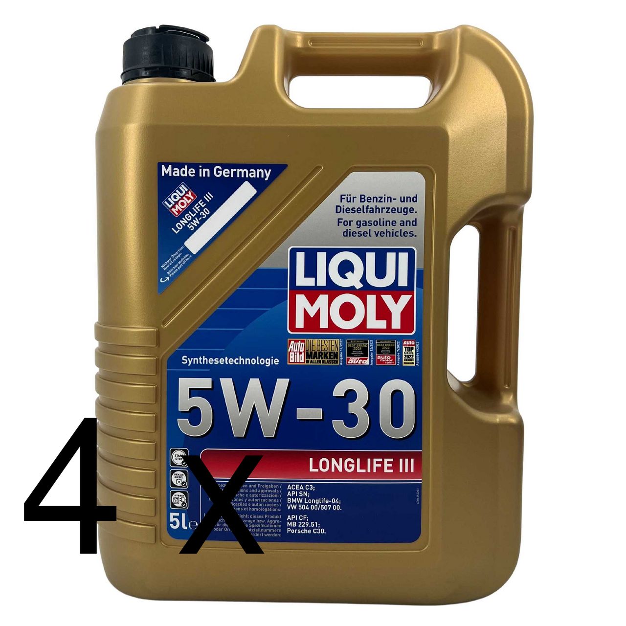 Liqui Moly Longlife III 5W-30 4x5 Liter