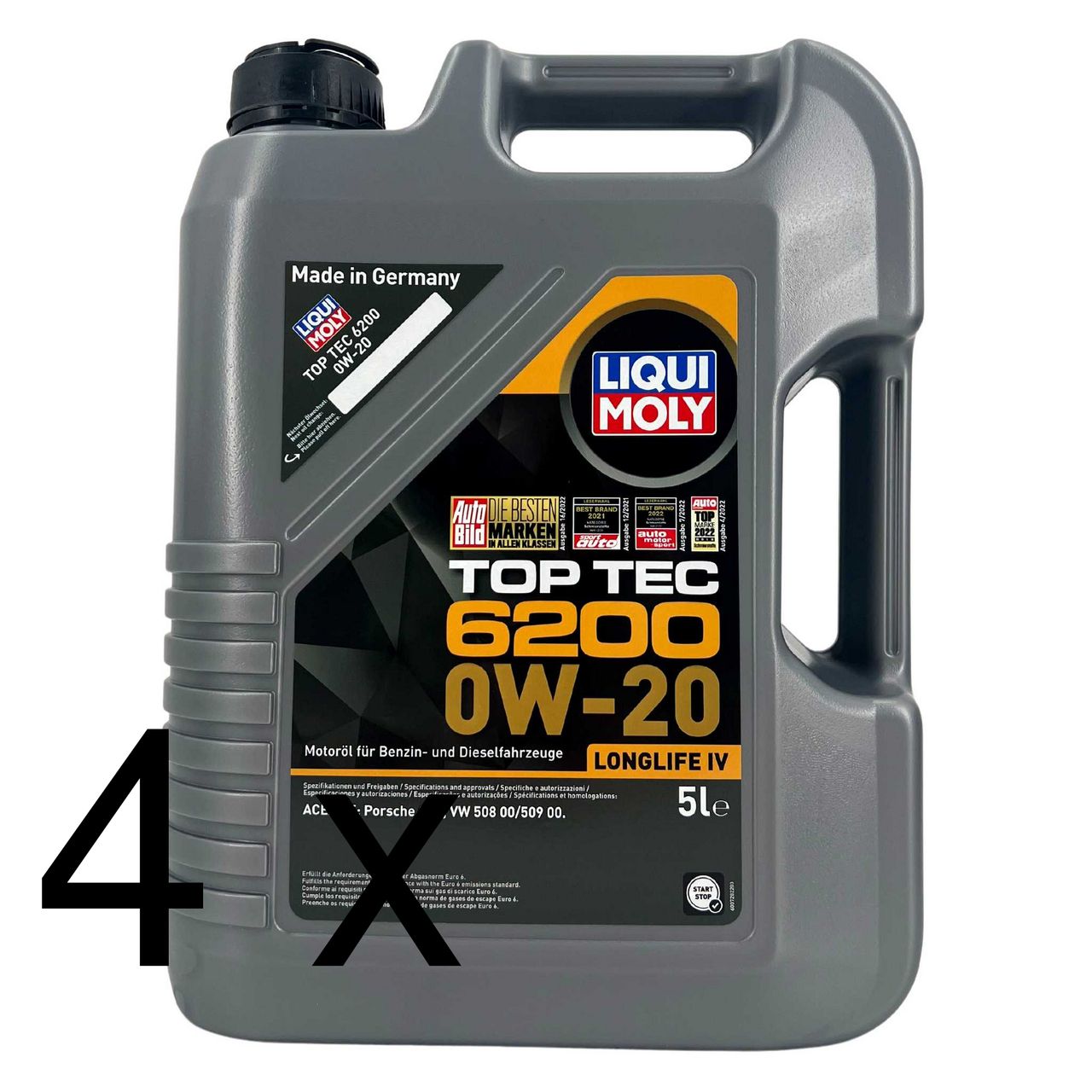 Liqui Moly Top Tec 6200 0W-20 4x5 Liter