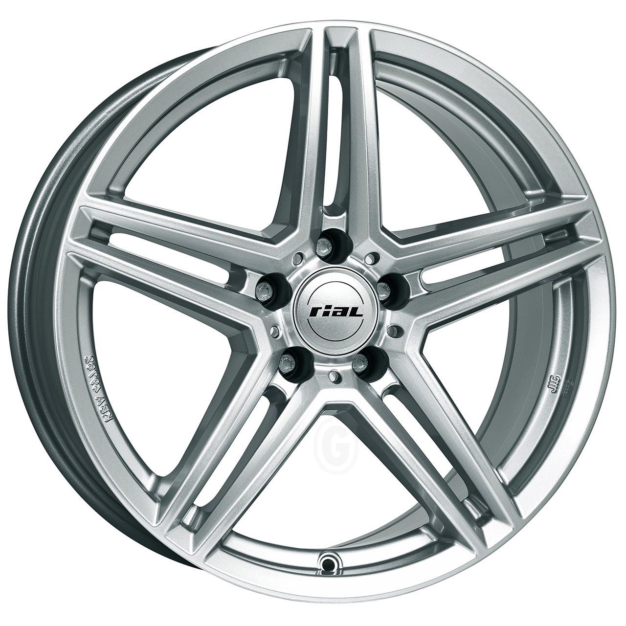 Rial M10 Polar silber 8x18 5x112 ET43
