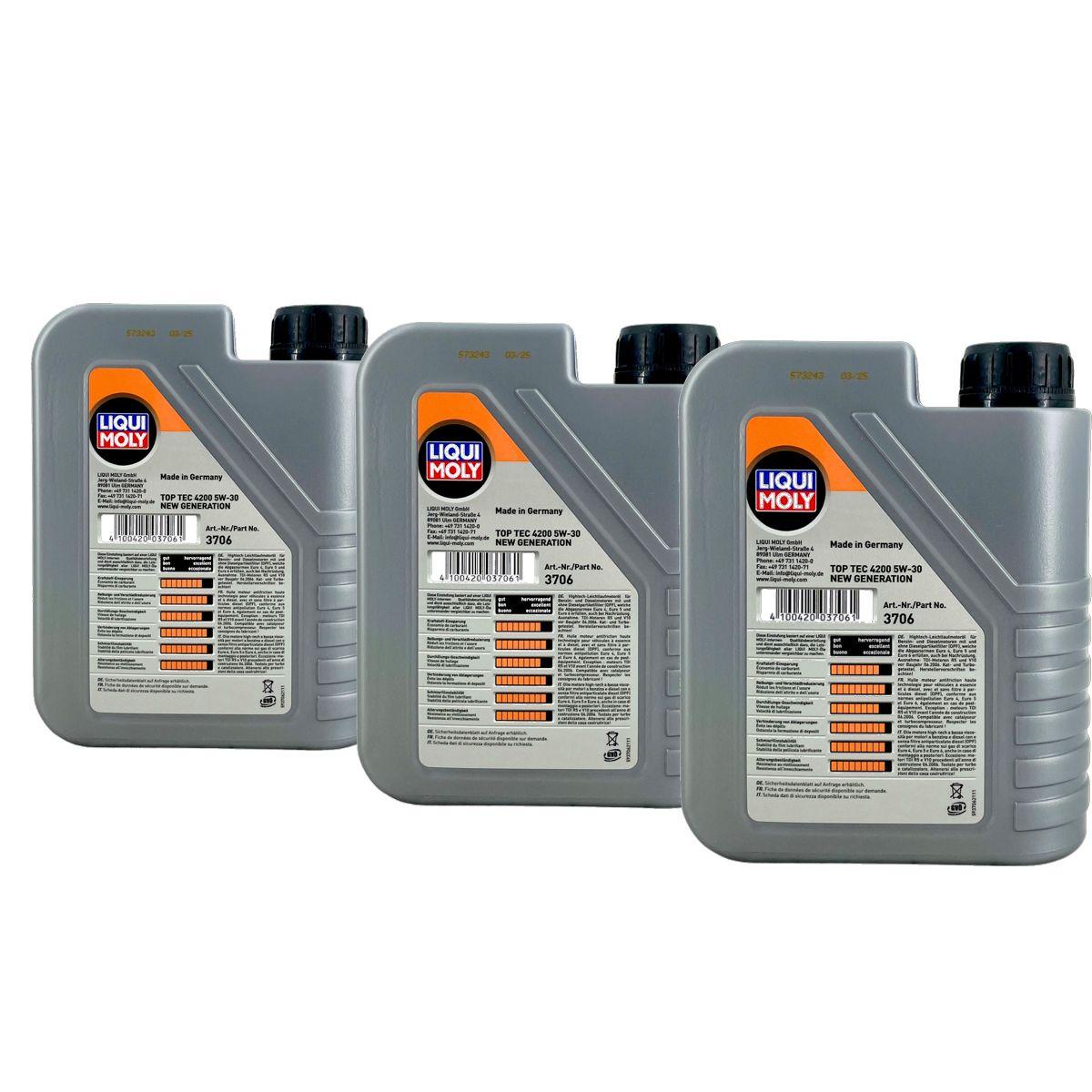 Liqui Moly Top Tec 4200 5W-30 3x1 Liter
