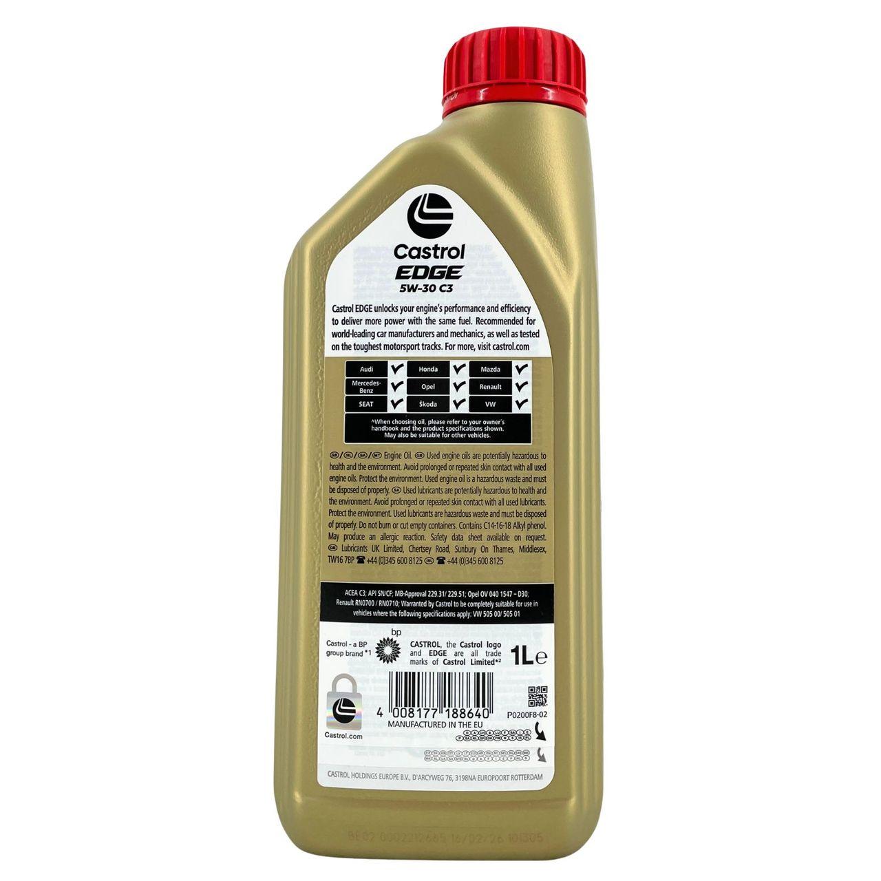 Castrol Edge 5W-30 C3 1 Liter