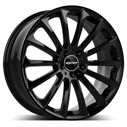 GMP STELLAR schwarz glänzend 8.5Jx19 5x112 ET45
