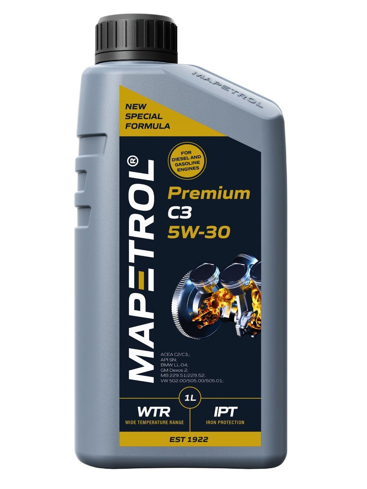 Mapetrol Premium C3 5W-30 1 Liter