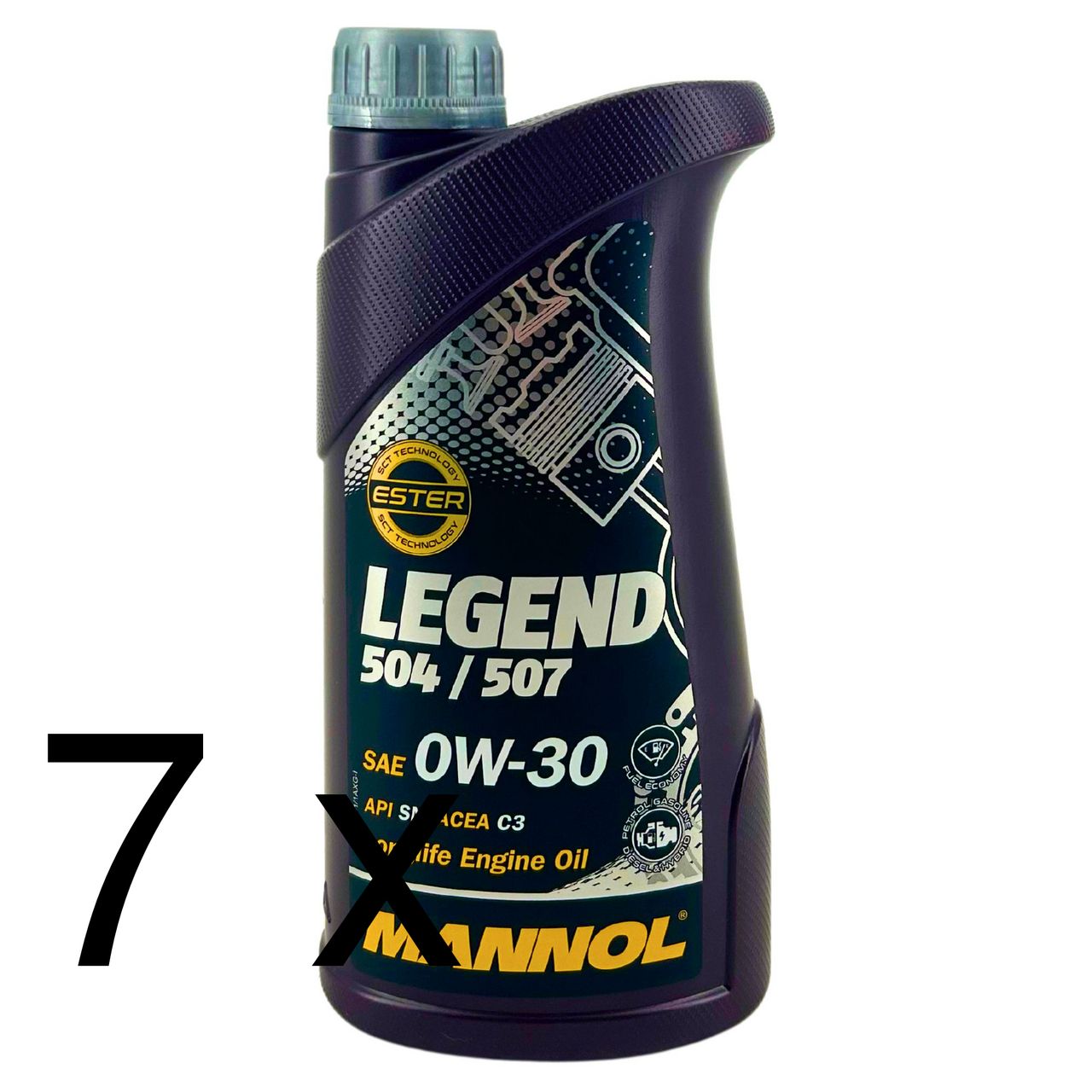Mannol Legend 504/507 0W-30 7x1 Liter