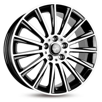 KESKIN WHEELS KT18 TURBO black front polished 8.5Jx19 5x112 ET45