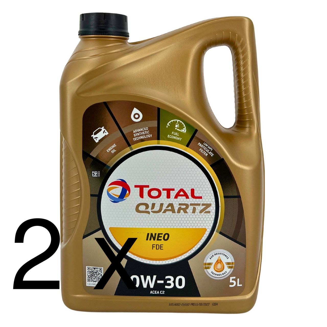Total Quartz Ineo FDE 0W-30 2x5 Liter