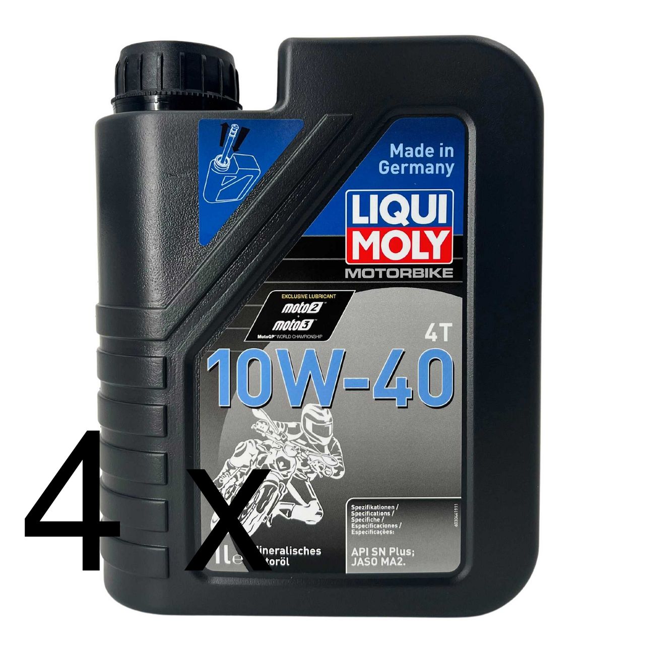 Liqui Moly Motorbike 4T 10W-40 4x1 Liter