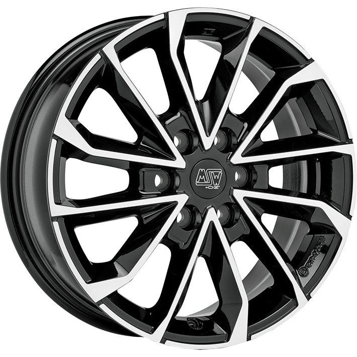 MSW (OZ) MSW 42 VAN gloss black full polished 6.5Jx17 6x130 ET54