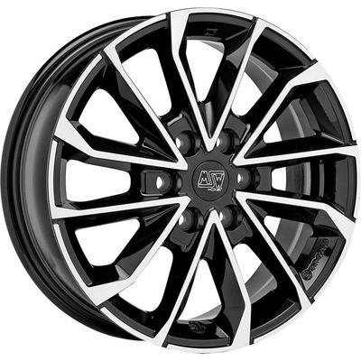 MSW (OZ) MSW 42 VAN gloss black full polished 6.5Jx17 6x130 ET54