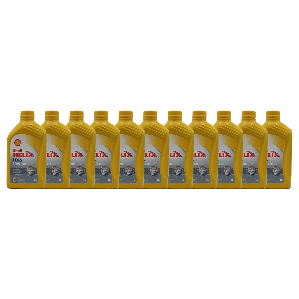 Shell Helix HX6 10W-40 11x1 Liter