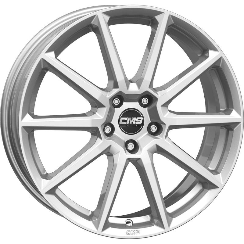 CMS C39 Racing Silver 7.5Jx18 5x112 ET48.4