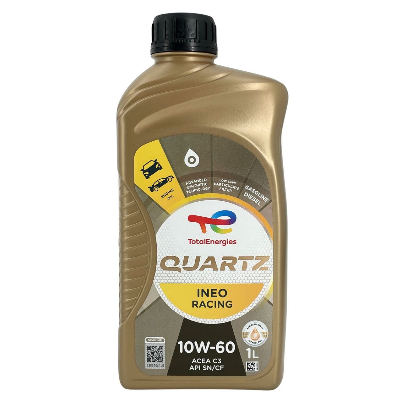 Total Quartz Ineo Racing 10W-60 3x1 Liter