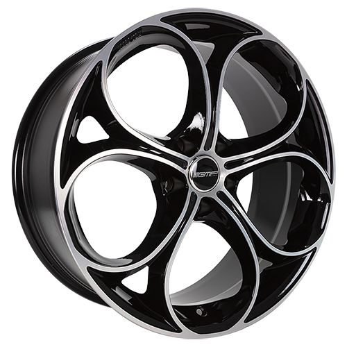 GMP DRAKE schwarz diamantgeschliffen 8.5Jx20 5x110 ET31