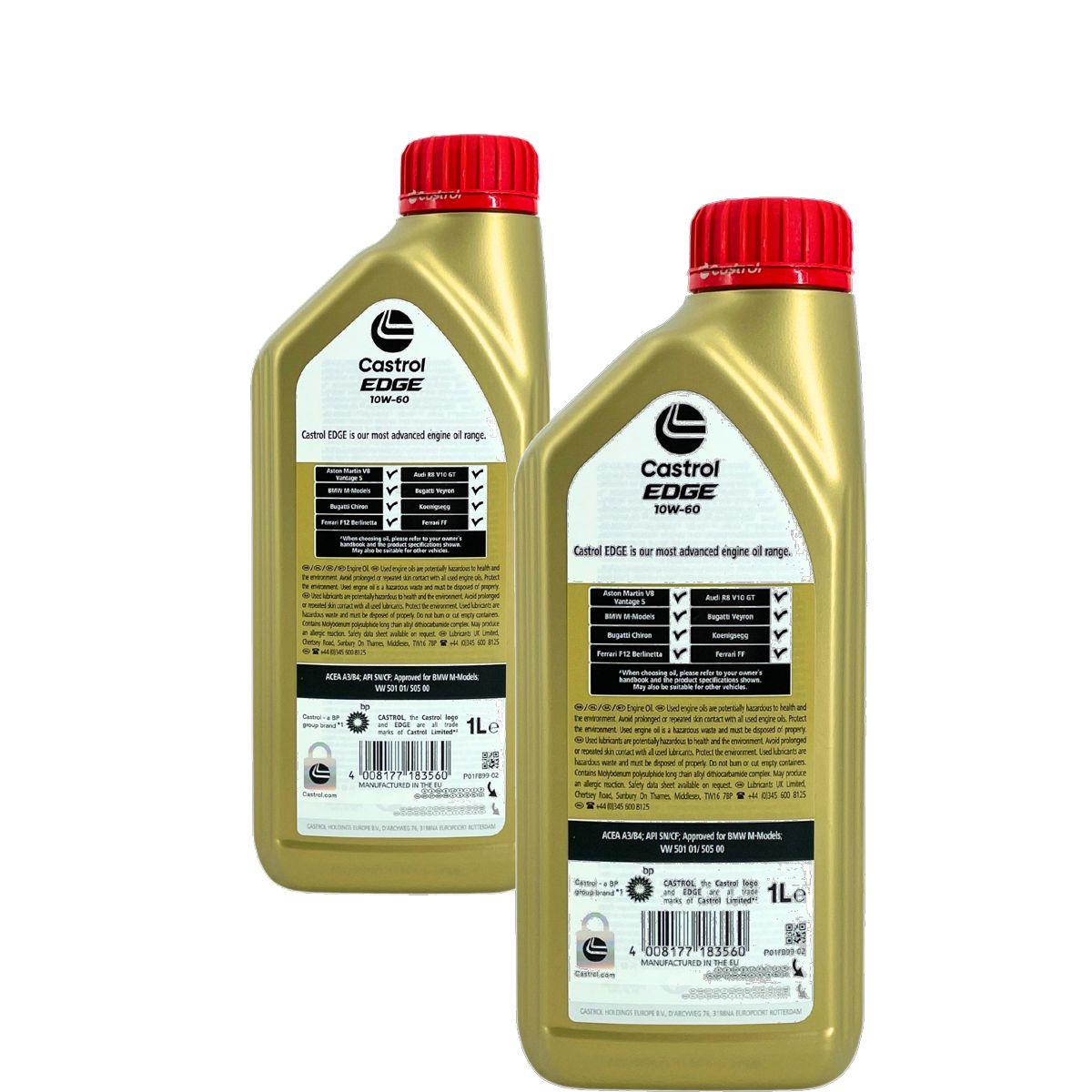 Castrol Edge 10W-60 2x1 Liter